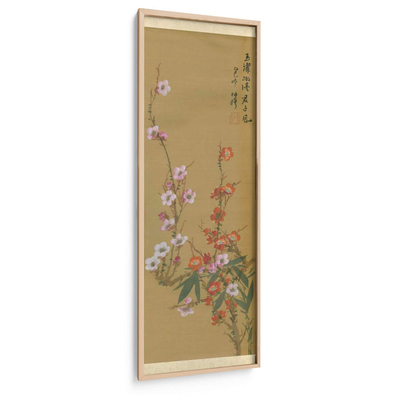 Oriental Floral Scroll VI | Cuadro decorativo de Canvas Lab