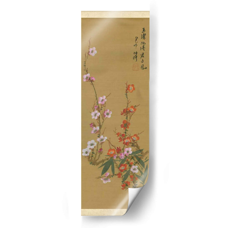 Oriental Floral Scroll VI | Cuadro decorativo de Canvas Lab