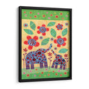 Par De Elefantes - Kim Conway | Cuadro decorativo de Canvas Lab