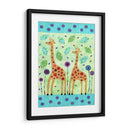 Jirafa Par - Kim Conway | Cuadro decorativo de Canvas Lab