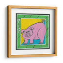 Caprichosa Cerdo - L. Choate | Cuadro decorativo de Canvas Lab