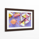 Pizzita y burguer de gomita | Cuadro decorativo de Canvas Lab