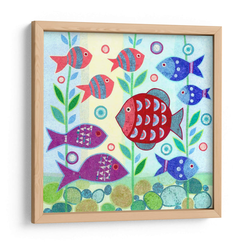 Ocean Fish II - Kim Conway | Cuadro decorativo de Canvas Lab