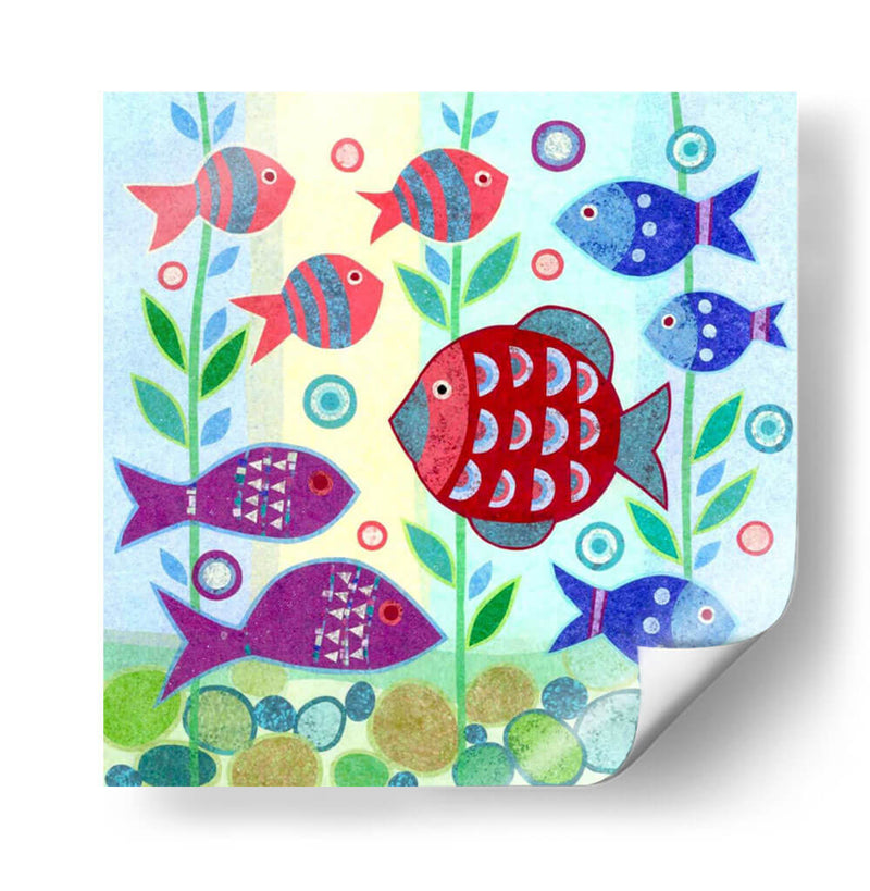 Ocean Fish II - Kim Conway | Cuadro decorativo de Canvas Lab