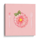 Platillo floral | Cuadro decorativo de Canvas Lab