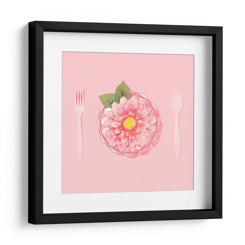 Platillo floral | Cuadro decorativo de Canvas Lab