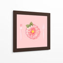Platillo floral | Cuadro decorativo de Canvas Lab