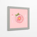 Platillo floral | Cuadro decorativo de Canvas Lab