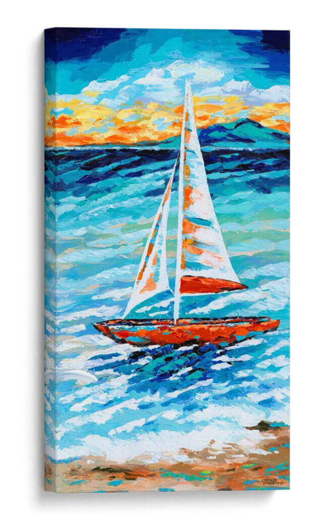 Viento En Mi Vela II - Carolee Vitaletti | Cuadro decorativo de Canvas Lab