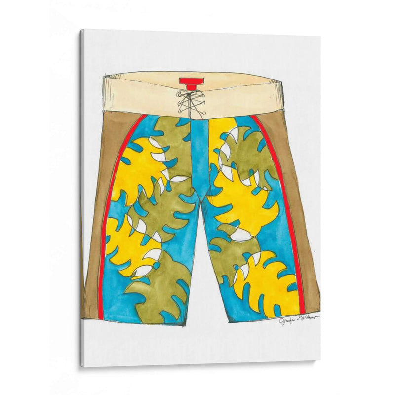 Pantalones Cortos De Surf I | Cuadro decorativo de Canvas Lab