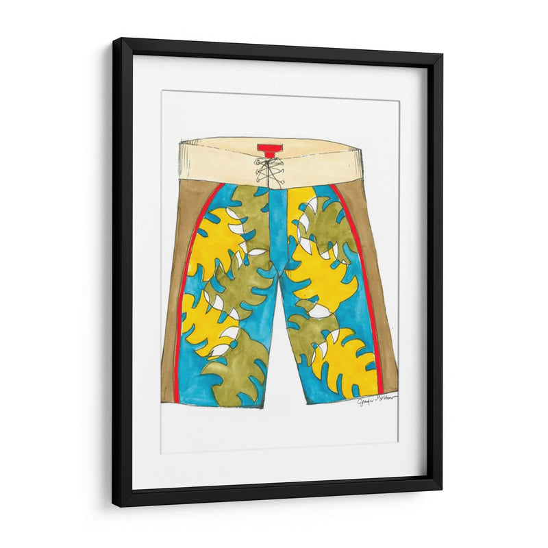 Pantalones Cortos De Surf I | Cuadro decorativo de Canvas Lab