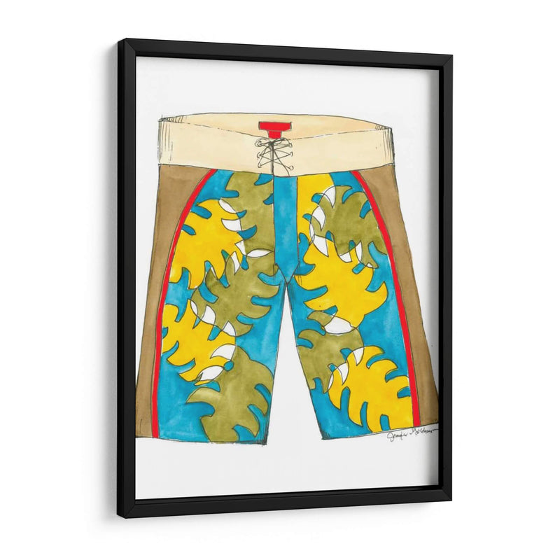 Pantalones Cortos De Surf I | Cuadro decorativo de Canvas Lab