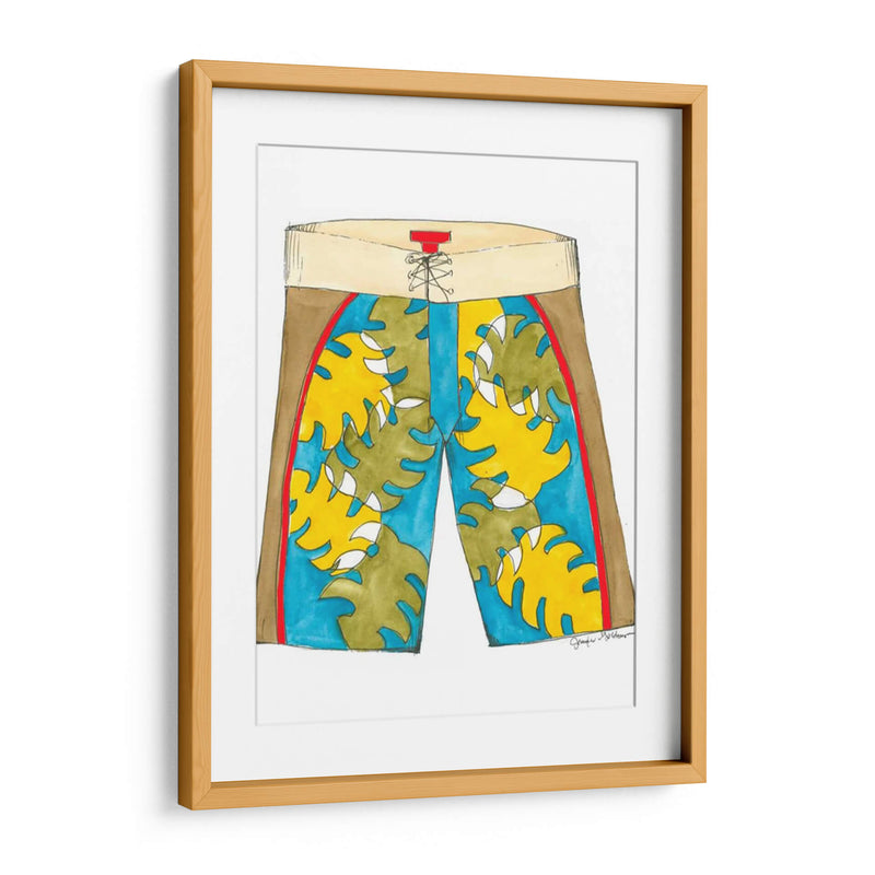 Pantalones Cortos De Surf I | Cuadro decorativo de Canvas Lab