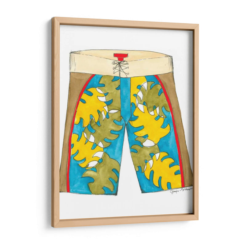 Pantalones Cortos De Surf I | Cuadro decorativo de Canvas Lab