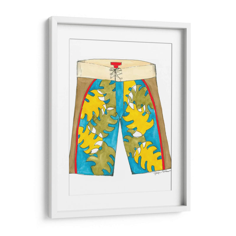 Pantalones Cortos De Surf I | Cuadro decorativo de Canvas Lab