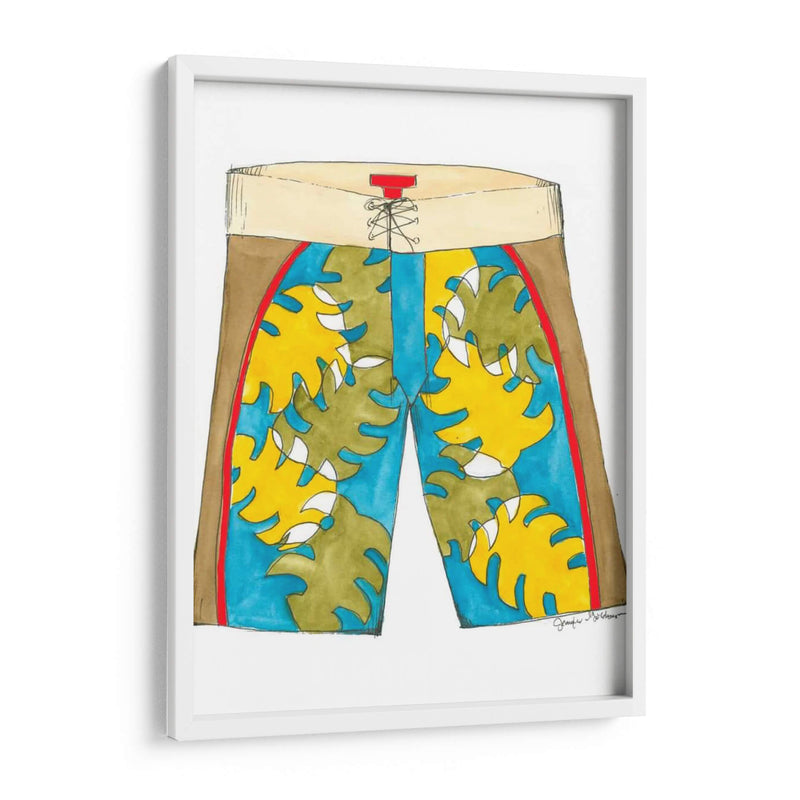 Pantalones Cortos De Surf I | Cuadro decorativo de Canvas Lab