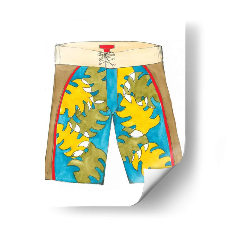 Pantalones Cortos De Surf I | Cuadro decorativo de Canvas Lab