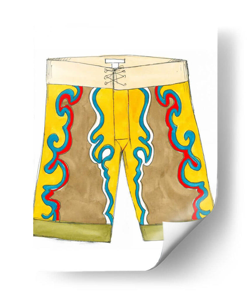 Pantalones Cortos De Surf III | Cuadro decorativo de Canvas Lab