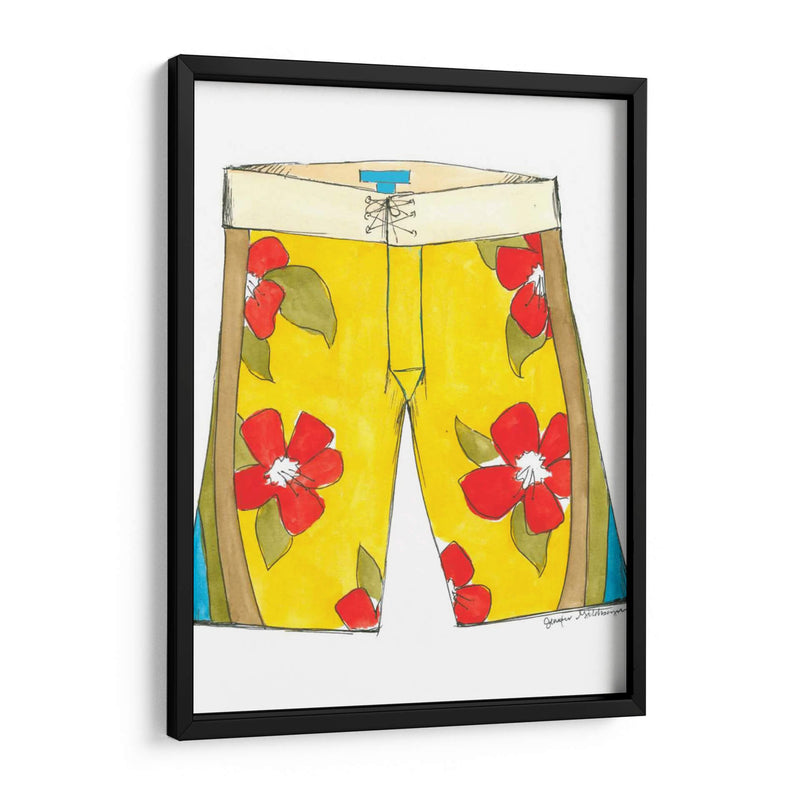 Pantalones Cortos De Surf IV | Cuadro decorativo de Canvas Lab