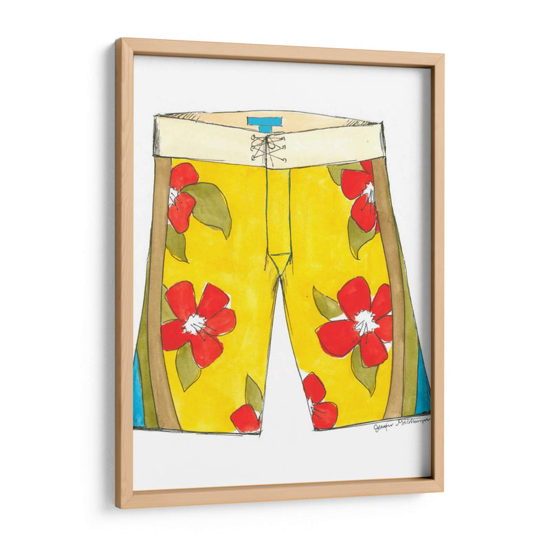 Pantalones Cortos De Surf IV | Cuadro decorativo de Canvas Lab