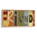 Panel De Amigos - Vision Studio | Cuadro decorativo de Canvas Lab