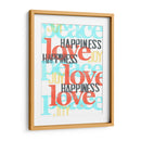 Paz-Amor-Joy III - Deborah Velasquez | Cuadro decorativo de Canvas Lab