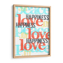 Paz-Amor-Joy III - Deborah Velasquez | Cuadro decorativo de Canvas Lab