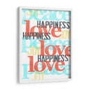 Paz-Amor-Joy III - Deborah Velasquez | Cuadro decorativo de Canvas Lab