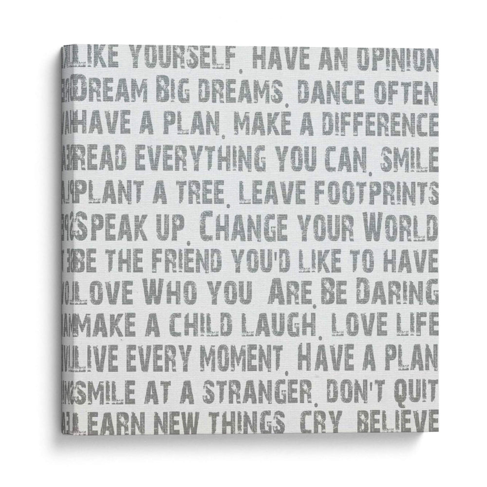 Palabras - Andrea James | Cuadro decorativo de Canvas Lab