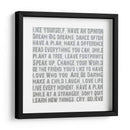 Palabras - Andrea James | Cuadro decorativo de Canvas Lab