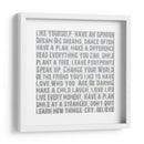 Palabras - Andrea James | Cuadro decorativo de Canvas Lab