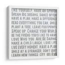 Palabras - Andrea James | Cuadro decorativo de Canvas Lab