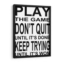 Jugar Al Juego II - Andrea James | Cuadro decorativo de Canvas Lab