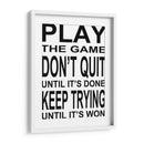 Jugar Al Juego II - Andrea James | Cuadro decorativo de Canvas Lab