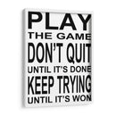 Jugar Al Juego II - Andrea James | Cuadro decorativo de Canvas Lab