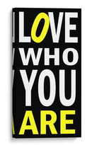 Amas Lo Que Eres - Andrea James | Cuadro decorativo de Canvas Lab