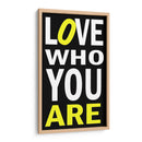Amas Lo Que Eres - Andrea James | Cuadro decorativo de Canvas Lab