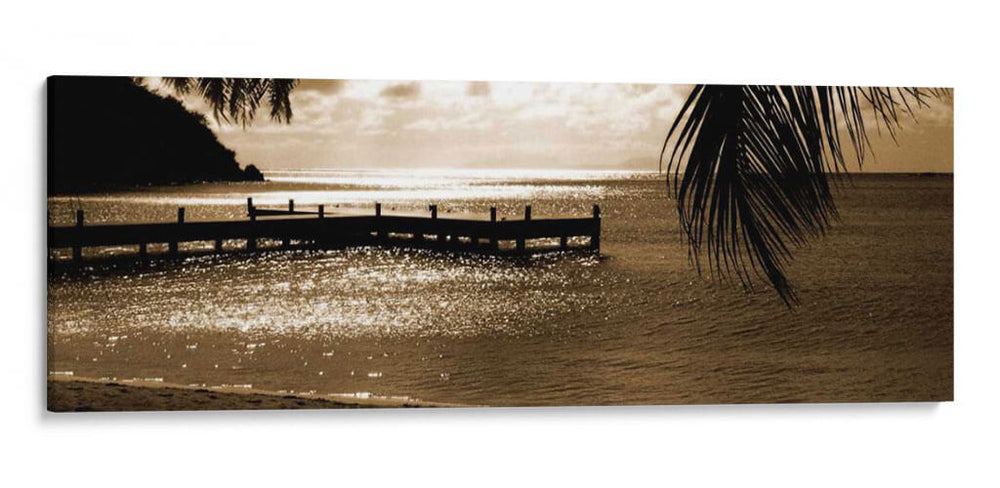 Muelle De Madera - Noah Bay | Cuadro decorativo de Canvas Lab