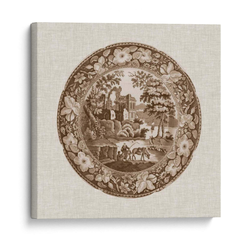 Sepia Transferware I - Vision Studio | Cuadro decorativo de Canvas Lab