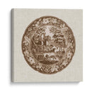 Sepia Transferware I - Vision Studio | Cuadro decorativo de Canvas Lab