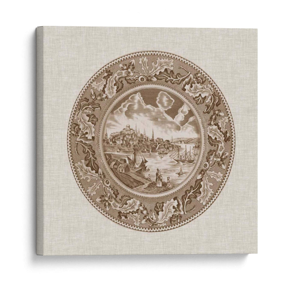 Sepia Transferware II - Vision Studio | Cuadro decorativo de Canvas Lab