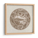 Sepia Transferware II - Vision Studio | Cuadro decorativo de Canvas Lab