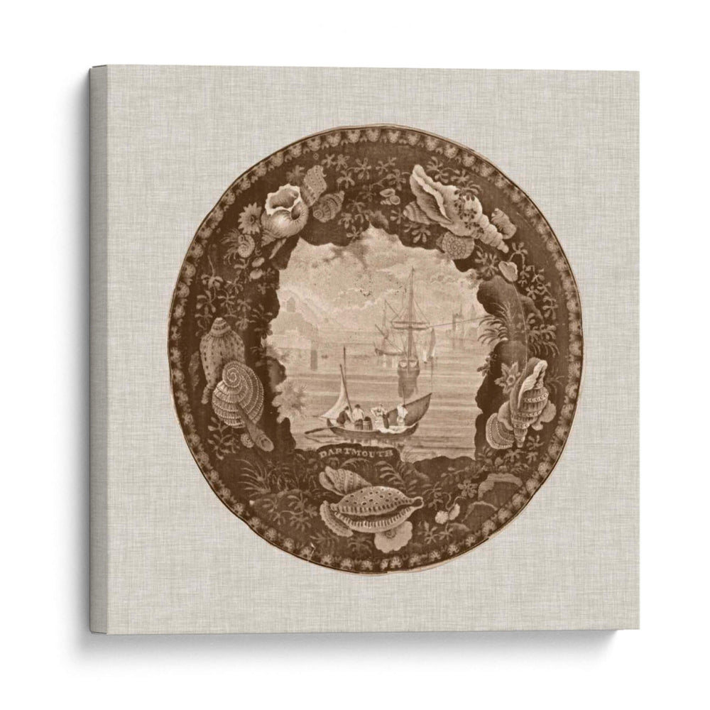 Sepia Transferware III - Vision Studio | Cuadro decorativo de Canvas Lab