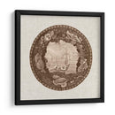 Sepia Transferware III - Vision Studio | Cuadro decorativo de Canvas Lab