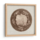 Sepia Transferware III - Vision Studio | Cuadro decorativo de Canvas Lab