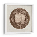 Sepia Transferware III - Vision Studio | Cuadro decorativo de Canvas Lab