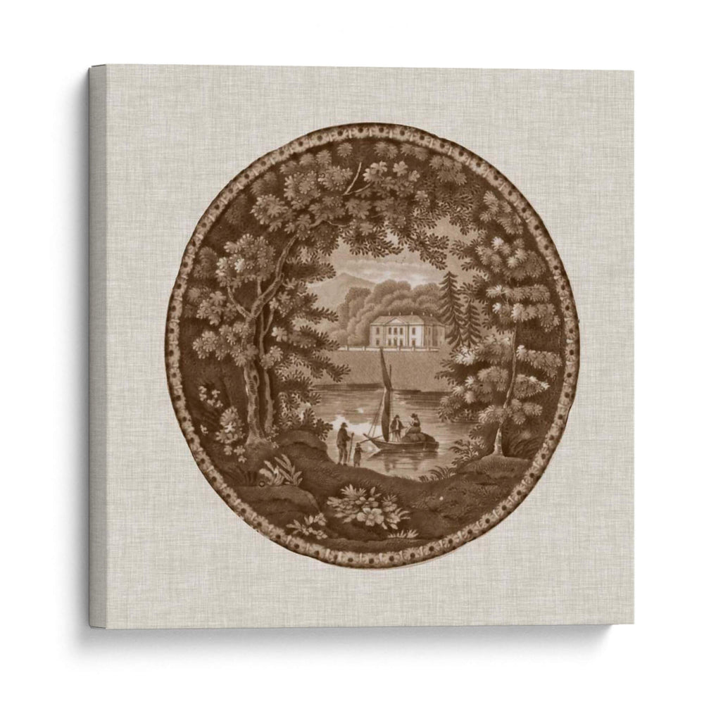 Sepia Transferware IV - Vision Studio | Cuadro decorativo de Canvas Lab