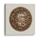 Sepia Transferware IV - Vision Studio | Cuadro decorativo de Canvas Lab