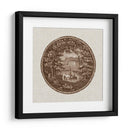 Sepia Transferware IV - Vision Studio | Cuadro decorativo de Canvas Lab