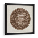 Sepia Transferware IV - Vision Studio | Cuadro decorativo de Canvas Lab